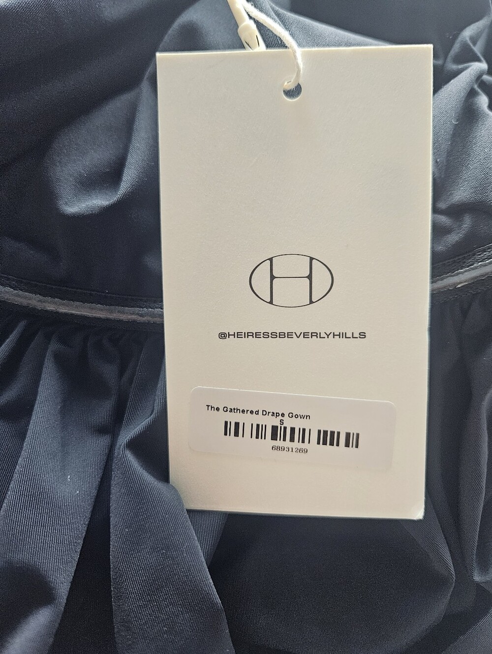Nwt Heiress Beverly Hills Strapless Draped Gown Dramatic Evening Dress Luxe - Picture 10 of 15